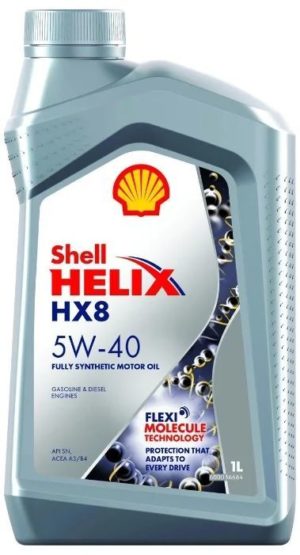 Масло SHELL HELIX HX8 5W/40 c 1л, шт